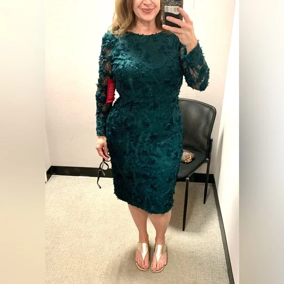 Dresses | Gorgeous Hunter Green Cocktail Dress | Poshmark